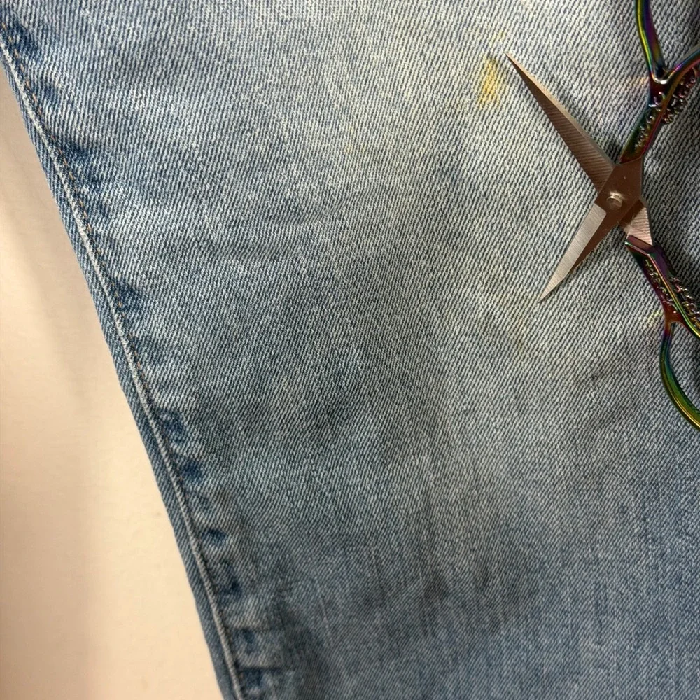 J. Crew Flex Slim Fit Light Wash‎ Denim Jeans Mens W33 L30 READ